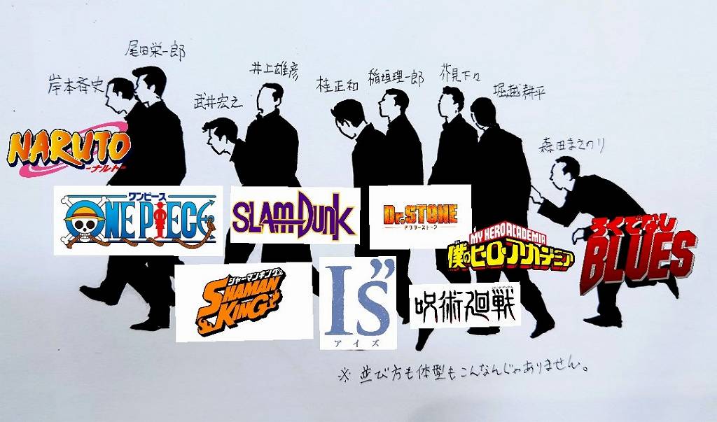 JUMP 漫画家内部餐会合影，尾田、岸本、井上雄彦一众大佬同框-猫萌