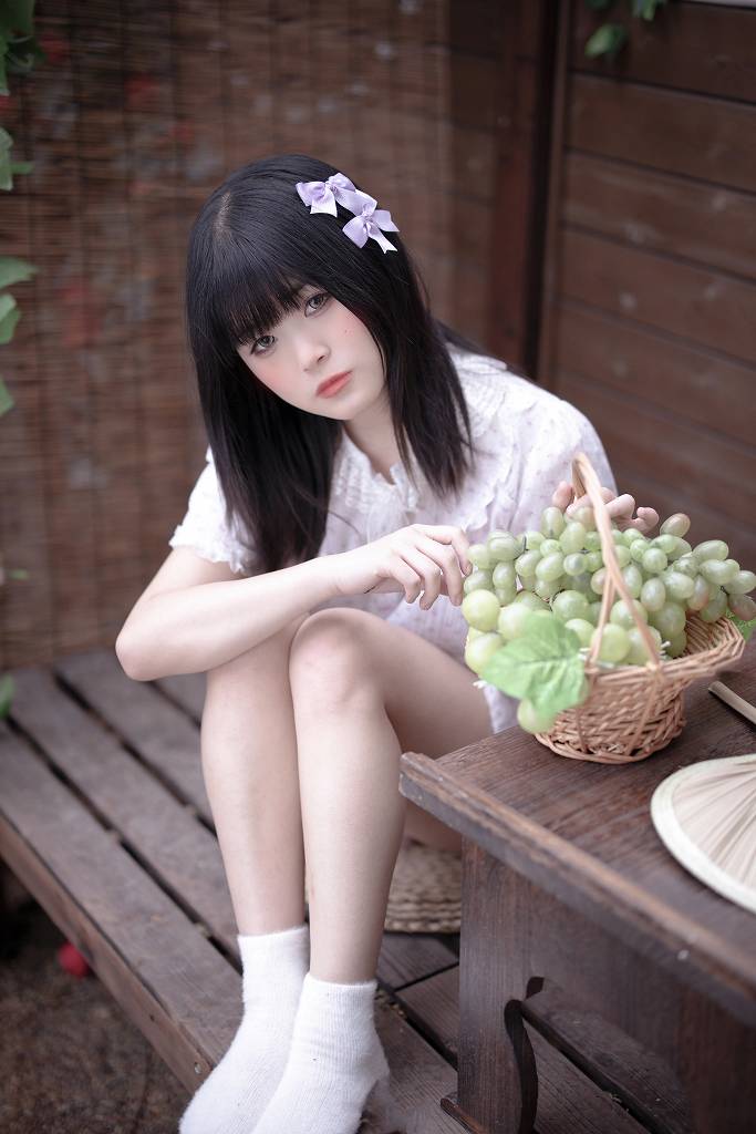 漫入花间捕捉少女慵懒，渡久山新作(盛夏物语)-猫萌